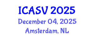 International Conference on Animal Sciences and Veterinary (ICASV) December 04, 2025 - Amsterdam, Netherlands