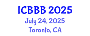 International Conference on Bioenergy, Biofuels and Bioproducts (ICBBB) July 24, 2025 - Toronto, Canada