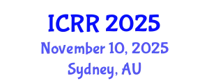 International Conference on Radiography and Radiotherapy (ICRR) November 10, 2025 - Sydney, Australia