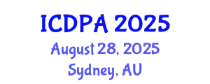 International Conference on Developmental Psychology and Adolescence (ICDPA) August 28, 2025 - Sydney, Australia