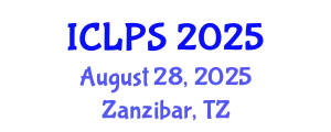 International Conference on Law and Political Science (ICLPS) August 28, 2025 - Zanzibar, Tanzania