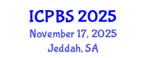 International Conference on Psychology and Behavioral Sciences (ICPBS) November 17, 2025 - Jeddah, Saudi Arabia