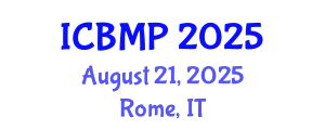 International Conference on Biophysics and Medical Physics (ICBMP) August 21, 2025 - Rome, Italy