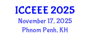 International Conference on Computing, Electrical and Electronic Engineering (ICCEEE) November 17, 2025 - Phnom Penh, Cambodia