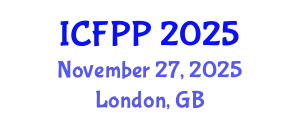 International Conference on Feminism and Political Philosophy (ICFPP) November 27, 2025 - London, United Kingdom