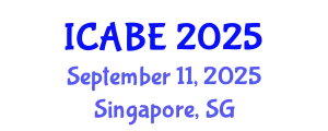 International Conference on Accounting, Business and Economics (ICABE) September 11, 2025 - Singapore, Singapore