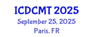 International Conference on Diamond, Carbon Materials and Technology (ICDCMT) September 25, 2025 - Paris, France