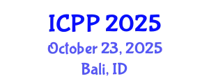 International Conference on Pedagogy and Psychology (ICPP) October 23, 2025 - Bali, Indonesia