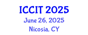 International Conference on Computing and Information Technology (ICCIT) June 26, 2025 - Nicosia, Cyprus