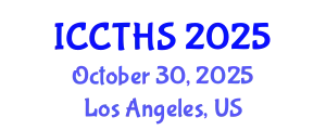 International Conference on Counter Terrorism and Human Security (ICCTHS) October 30, 2025 - Los Angeles, United States