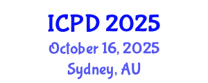 International Conference on Population and Development (ICPD) October 16, 2025 - Sydney, Australia