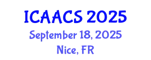International Conference on Agriculture, Agronomy and Crop Sciences (ICAACS) September 18, 2025 - Nice, France