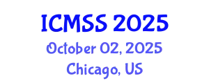 International Conference on Mathematical and Statistical Sciences (ICMSS) October 02, 2025 - Chicago, United States
