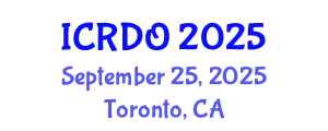 International Conference on Restorative Dentistry and Orthodontics (ICRDO) September 25, 2025 - Toronto, Canada