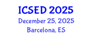 International Conference on Sustainable Economic Development (ICSED) December 25, 2025 - Barcelona, Spain