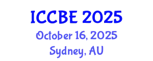 International Conference on Chemical and Biochemical Engineering (ICCBE) October 16, 2025 - Sydney, Australia