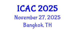 International Conference on Aggression and Cyberbullying (ICAC) November 27, 2025 - Bangkok, Thailand