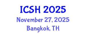 International Conference on Social Sciences and Humanities (ICSH) November 27, 2025 - Bangkok, Thailand