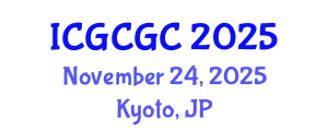 International Conference on Geopolymer Cement and Geopolymer Concrete (ICGCGC) November 24, 2025 - Kyoto, Japan