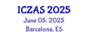 International Conference on Zoology and Animal Science (ICZAS) June 05, 2025 - Barcelona, Spain
