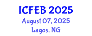 International Conference on Food Engineering and Biotechnology (ICFEB) August 07, 2025 - Lagos, Nigeria