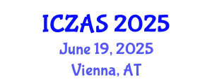 International Conference on Zoology and Animal Science (ICZAS) June 19, 2025 - Vienna, Austria
