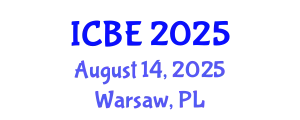International Conference on Biomaterials Engineering (ICBE) August 14, 2025 - Warsaw, Poland