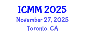 International Conference on Microeconomics and Macroeconomics (ICMM) November 27, 2025 - Toronto, Canada