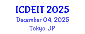 International Conference on Distance Education and Instructional Technology (ICDEIT) December 04, 2025 - Tokyo, Japan