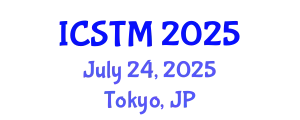 International Conference on Sustainable Tourism Management (ICSTM) July 24, 2025 - Tokyo, Japan