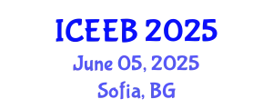 International Conference on Ecology and Environmental Biology (ICEEB) June 05, 2025 - Sofia, Bulgaria