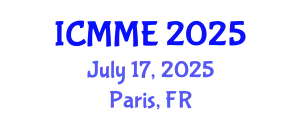 International Conference on Metallurgical and Materials Engineering (ICMME) July 17, 2025 - Paris, France