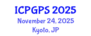 International Conference on Plant Genomics and Plant Sciences (ICPGPS) November 24, 2025 - Kyoto, Japan