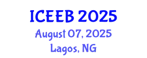 International Conference on Ecology and Environmental Biology (ICEEB) August 07, 2025 - Lagos, Nigeria