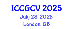 International Conference on Computational Geometry and Computer Vision (ICCGCV) July 28, 2025 - London, United Kingdom