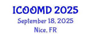 International Conference on Osteoporosis, Osteoarthritis and Musculoskeletal Diseases (ICOOMD) September 18, 2025 - Nice, France