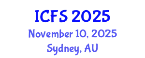 International Conference on Forensic Sciences (ICFS) November 10, 2025 - Sydney, Australia