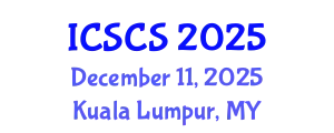 International Conference on Science, Culture and Society (ICSCS) December 11, 2025 - Kuala Lumpur, Malaysia