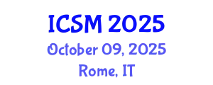 International Conference on Sports Management (ICSM) October 09, 2025 - Rome, Italy