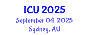 International Conference on Ultrasonics (ICU) September 04, 2025 - Sydney, Australia