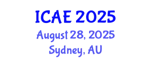International Conference on Agricultural Entomology (ICAE) August 28, 2025 - Sydney, Australia