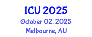 International Conference on Ultrasonics (ICU) October 02, 2025 - Melbourne, Australia