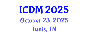 International Conference on Data Mining (ICDM) October 23, 2025 - Tunis, Tunisia