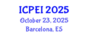 International Conference on Pavement Engineering and Infrastructure (ICPEI) October 23, 2025 - Barcelona, Spain