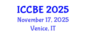 International Conference on Chemical and Biochemical Engineering (ICCBE) November 17, 2025 - Venice, Italy