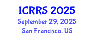 International Conference on Religion and Religious Studies (ICRRS) September 29, 2025 - San Francisco, United States