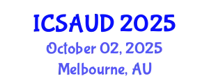 International Conference on Sustainable Architecture and Urban Design (ICSAUD) October 02, 2025 - Melbourne, Australia