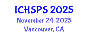 International Conference on Humanities, Social and Political Sciences (ICHSPS) November 24, 2025 - Vancouver, Canada