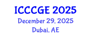 International Conference on Civil, Construction and Geological Engineering (ICCCGE) December 29, 2025 - Dubai, United Arab Emirates