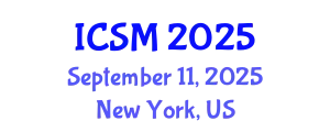 International Conference on Solid Mechanics (ICSM) September 11, 2025 - New York, United States